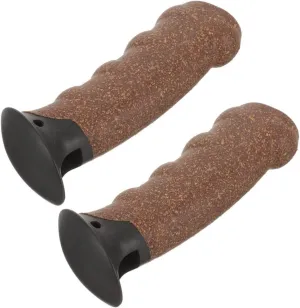BESPORTBLE 2pcs Cork Trekking Pole Handle Outdoor Hiking Pole Grip Replaceable Handle Walking Stick Handle