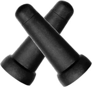 BESPORTBLE 2PCS Umbrella Tip Covers Rubber Umbrella End Caps Replacement Walking Cap Sticks End Sun Hiking Trekking Tops Umbrella Top Protector Repair Kit