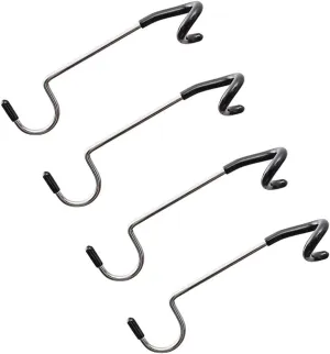 BESPORTBLE 4pcs Tent Light Camping Hanger S Shape Lamp Hanger Versatile Light Pole Hooks for Outdoor Yard Tent Travel