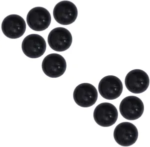BESPORTBLE Crush Black Plastic Balls Ocean Balls Playhouses and Educational Playtime Safe Pe Material Promotes Hand
