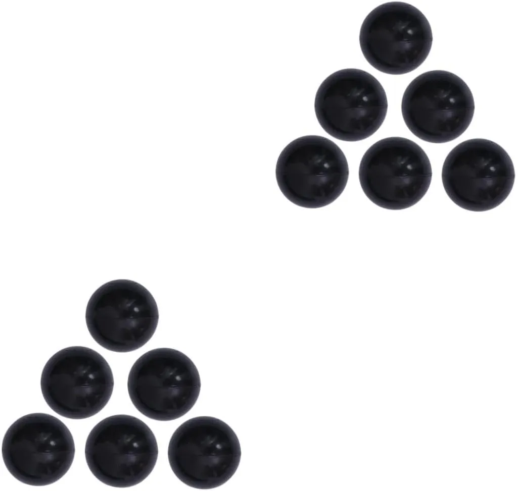 BESPORTBLE Crush Plastic Ocean Balls for Safe Bath Black for Enhanced Hand Eye Coordination and Fun Playtime