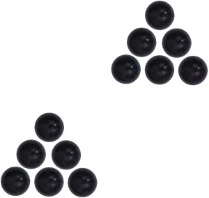BESPORTBLE Crush Plastic Ocean Balls for Safe Bath Black for Enhanced Hand Eye Coordination and Fun Playtime
