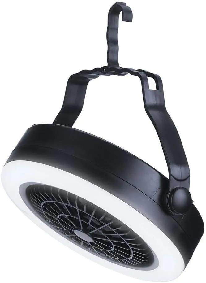 BESPORTBLE USB Camping Fan Lamp 18led Led Tent Light Portable Multifunctional Tent Lamp for Outdoor Activities