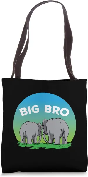 big Bro Brother Elephants Tote Bag