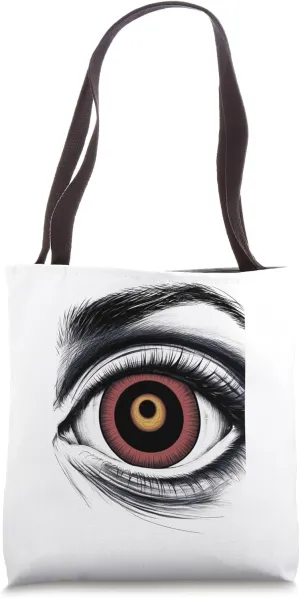 Black Hole Eyeball Paradox | Surreal Quantum Realm Tote Bag