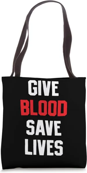 Blood Donation Tote Bag