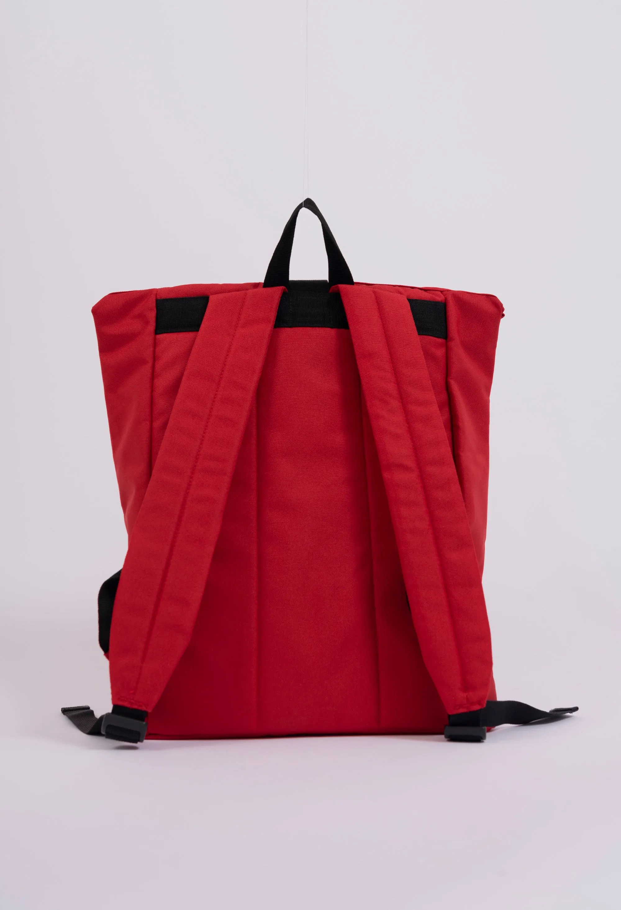 blue tit recycled roll-top backpack