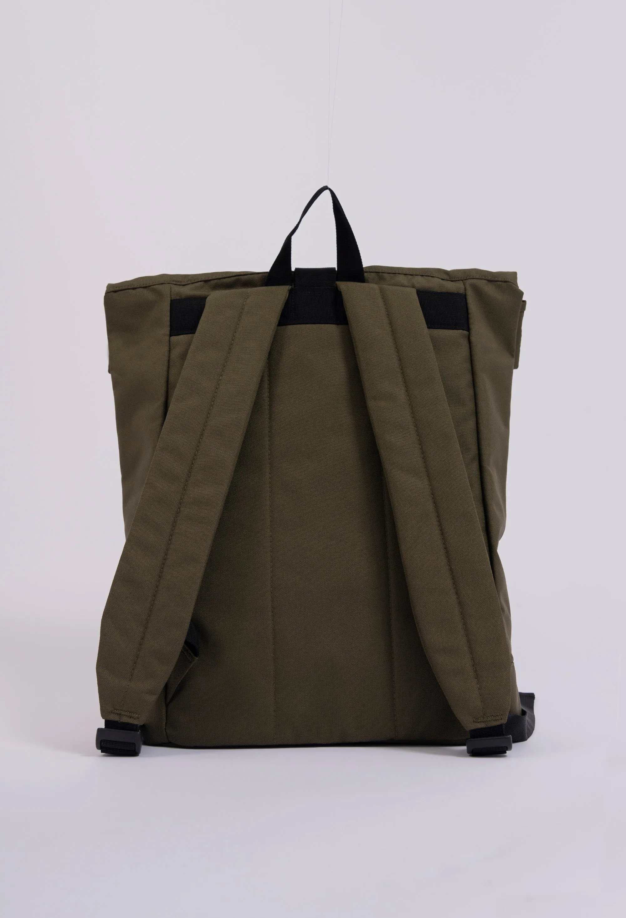 blue tit recycled roll-top backpack