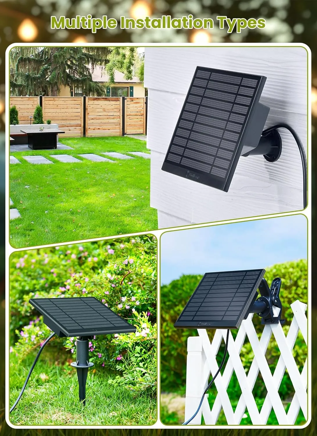 Brightown 58FT Solar String Lights Outdoor with Remote Cable Ties and Hooks, Commercial Grade Patio Lights with 26 LED Shatterproof Bulbs, 3 Light Modes Hanging Light for Backyard Party Decor