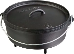 Camp Chef Classic 10 Dutch Oven - Cast Iron Dutch Oven Pot with Lid for Indoor & Outdoor Cooking - 10" Dutch Oven - 4 Quarts