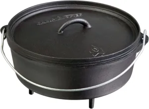 Camp Chef Classic 12 Dutch Oven - Cast Iron Dutch Oven Pot with Lid for Indoor & Outdoor Cooking - 12" Dutch Oven - 6 Quarts