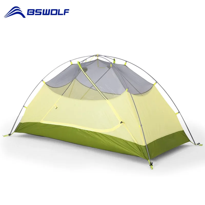 Camping Ultralight Tent 1-3 Person 3 Season Double Layer Waterproof Aluminum Tent Comfort