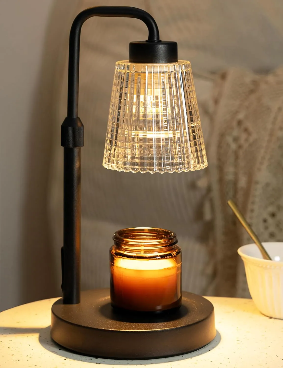 Candle Warmer Lamp with Timer Dimmable, Birthday Gifts for Women Mom, House Warming Gifts New Home Decor, Wax Melt Warmer for Jar Candles