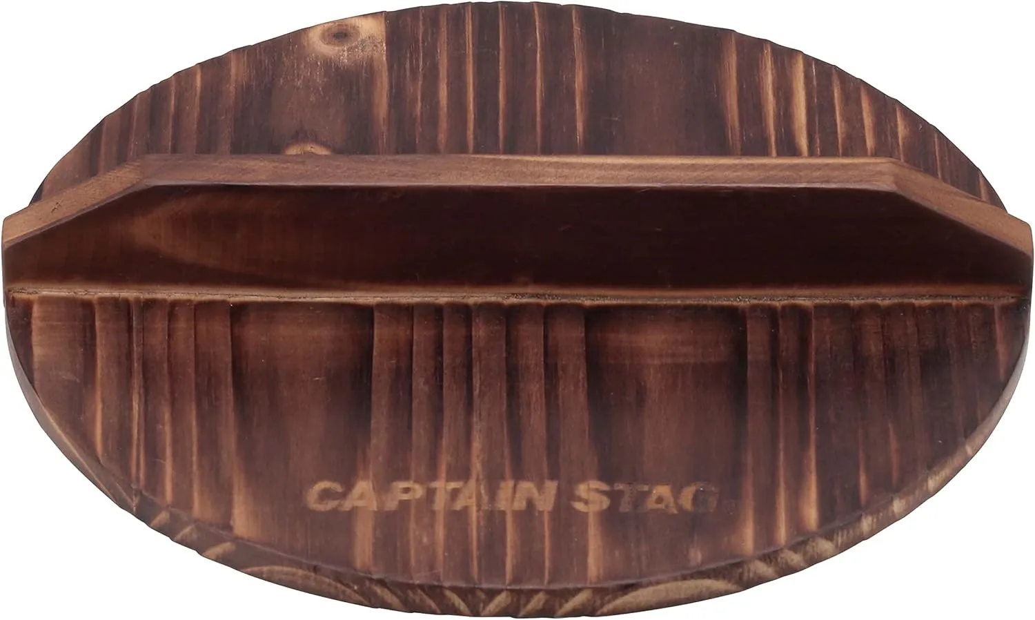 Captain Stag UH-4124 Outdoor Pot, Camping Bonfire Pot with Wooden Lid, 7.1 inches (18 cm), Stainless Steel, Made in Japan