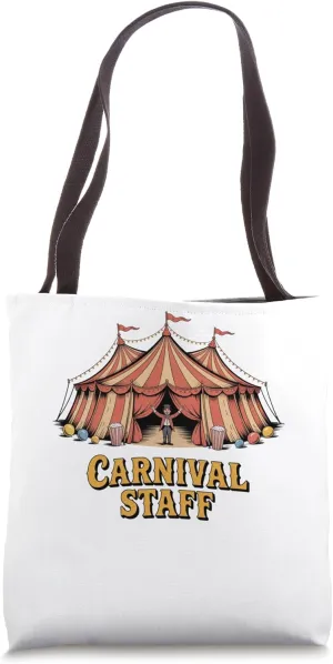 Carnival Staff Circus Event Carnival Birthday Ringmaster Set Tote Bag