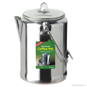 Coghlans 9 Cup Coffee Pot - Aluminum