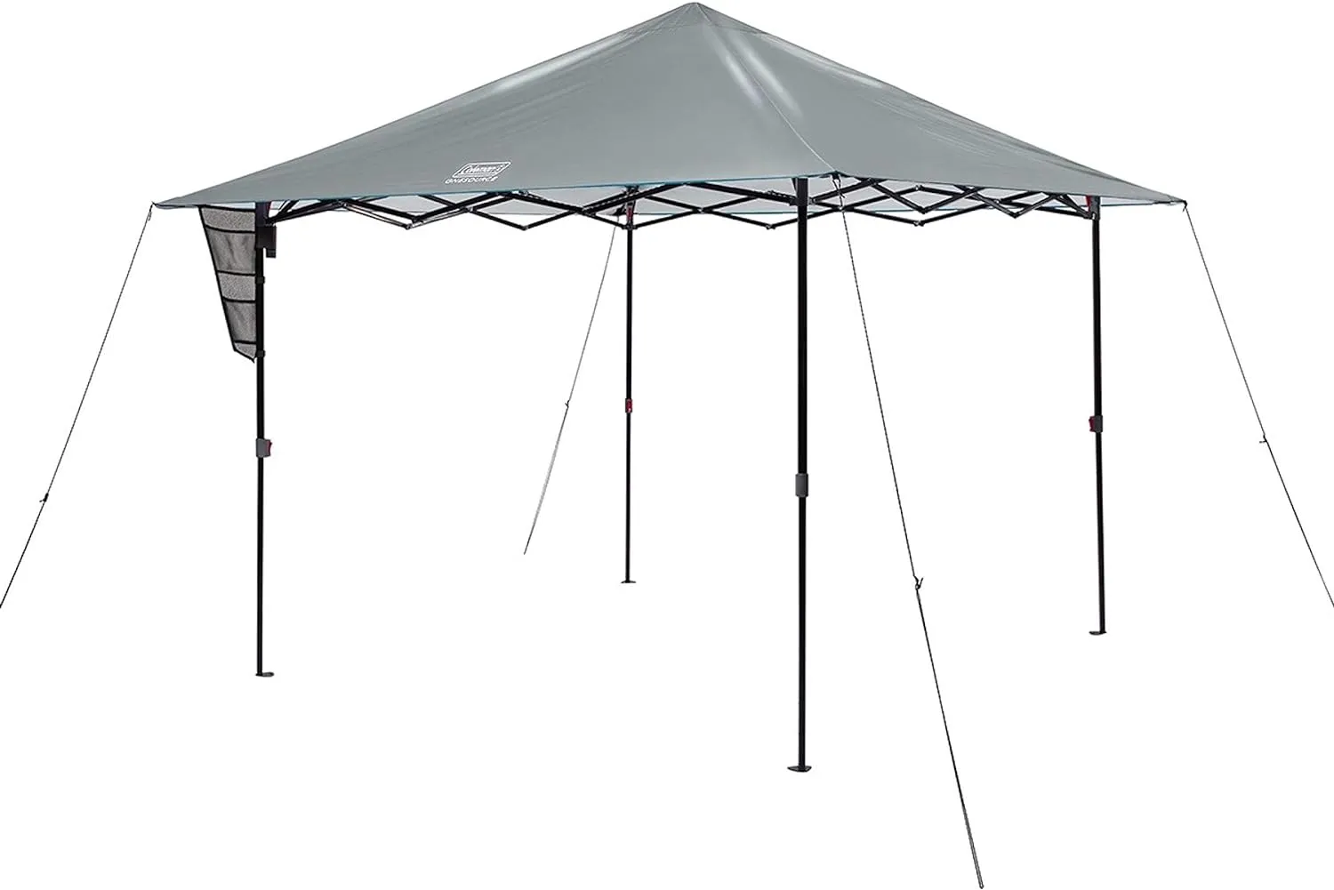 Coleman OneSource Rechargeable LED Lighted Canopy, 10 x 10ft Canopy Tent, Shade Canopy Great for Beach, Yard, Tailgates, & Parties