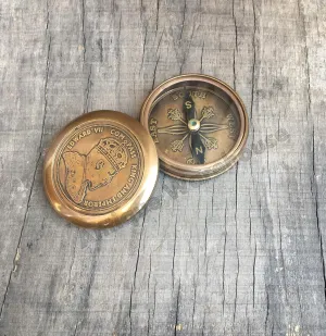 Collectible Nautical Astrolabe Antique Brass Camping, Hiking & Working Compass Handmade Pocket Compass Gift