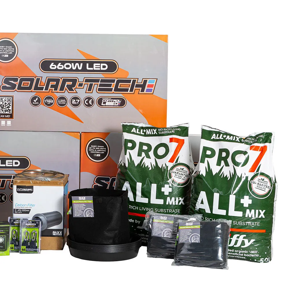 Complete 3m x 1.5m LED Tent Kit