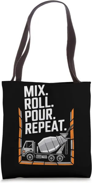 Concrete Mixer Truck Driver Truck Driving Proud Trucker Tote Bag