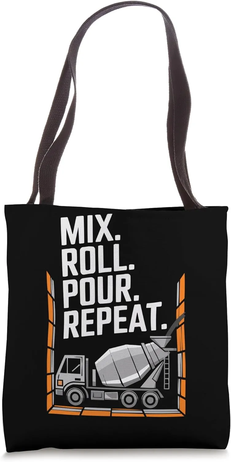 Concrete Mixer Truck Driver Truck Driving Proud Trucker Tote Bag