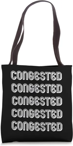 Congested Tote Bag
