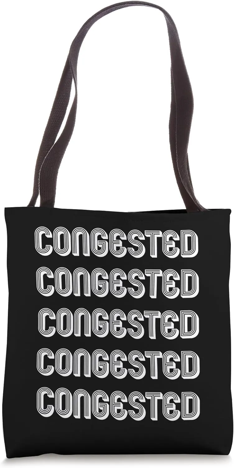 Congested Tote Bag