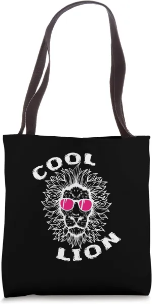 Cool Lion Tote Bag