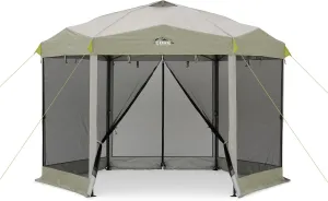 CORE 11.5’x10’ Instant Screen House | Folding and Portable Large Pop Up Tent Gazebo Canopy Shelter with Included Carry Bag | Perfect for Family Camping, Outdoor, Picnic, Backyards, and Tailgate