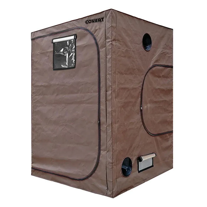Covert 4' x 4' Scynce LED Raging Kush 2.0 650 Watt Grow Tent Kit With Automated Ventilation Package