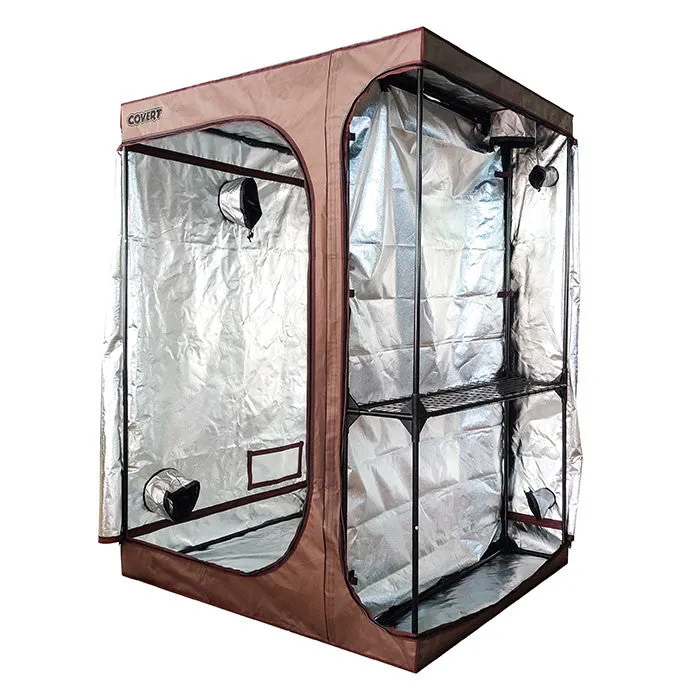 Covert 4' x 5' LED-X 250 Perpetual Harvest Multi-Chamber Grow Tent Kit With Automated Ventilation Package