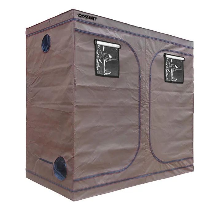 Covert 4' x 8' Growers Choice ROI-E420 LED Grow Tent Kit With Automated Ventilation Package