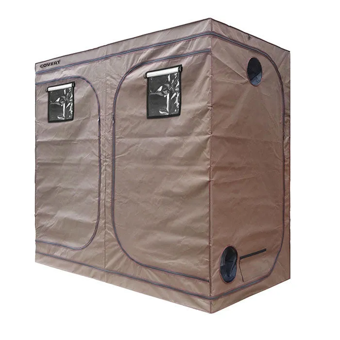 Covert 4' x 8' Growers Choice ROI-E420 LED Grow Tent Kit With Automated Ventilation Package