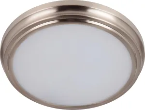 Craftmade X6613-BNK-LED X66 Series LED Flush Mount Ceiling Lighting, 1-Light, 22 Watt, Brushed Polished Nickel (1"H x 13"W)