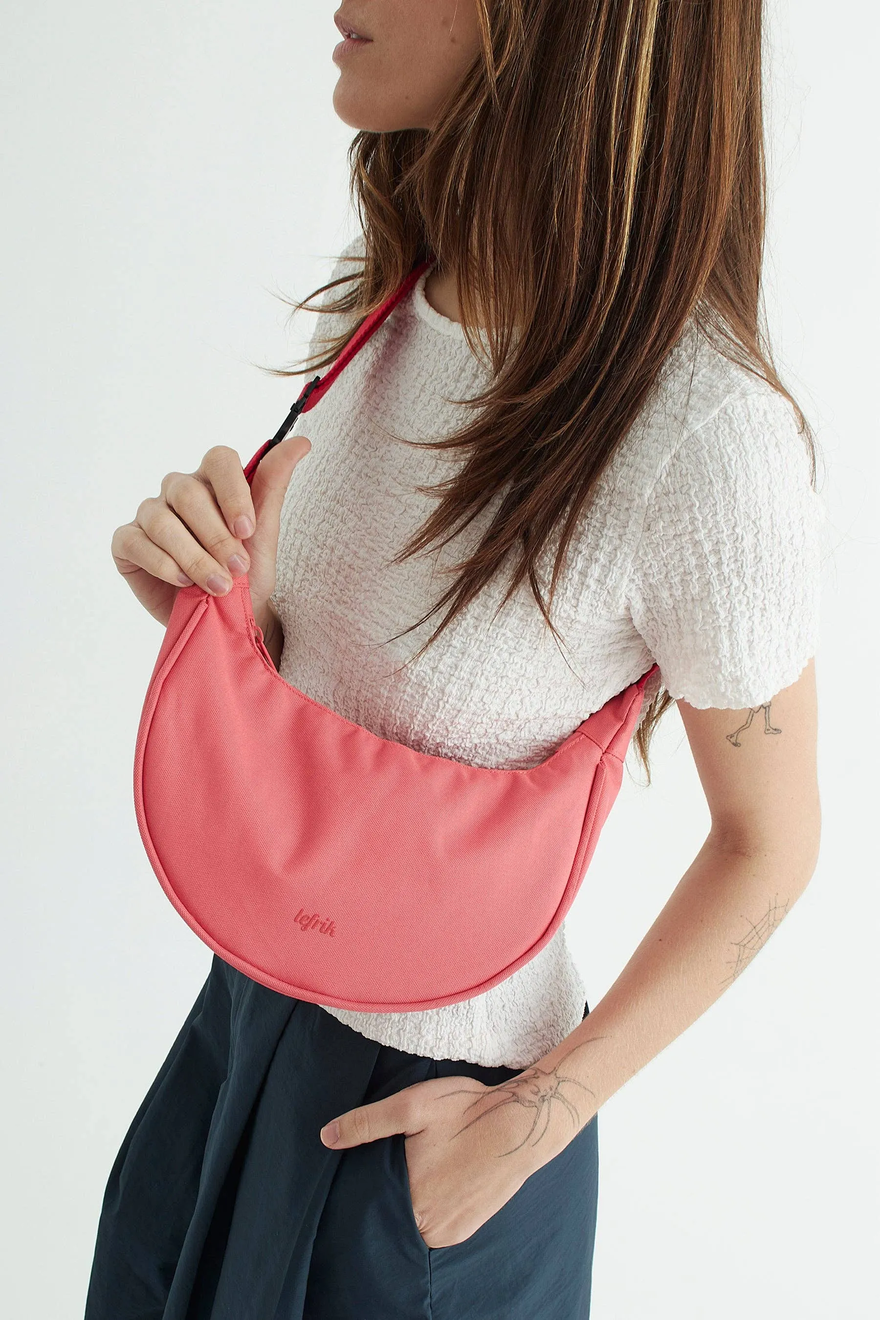 Crossbody or Shoulder Halfmoon Bag