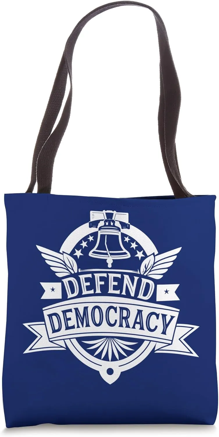 Defend Democracy Tote Bag