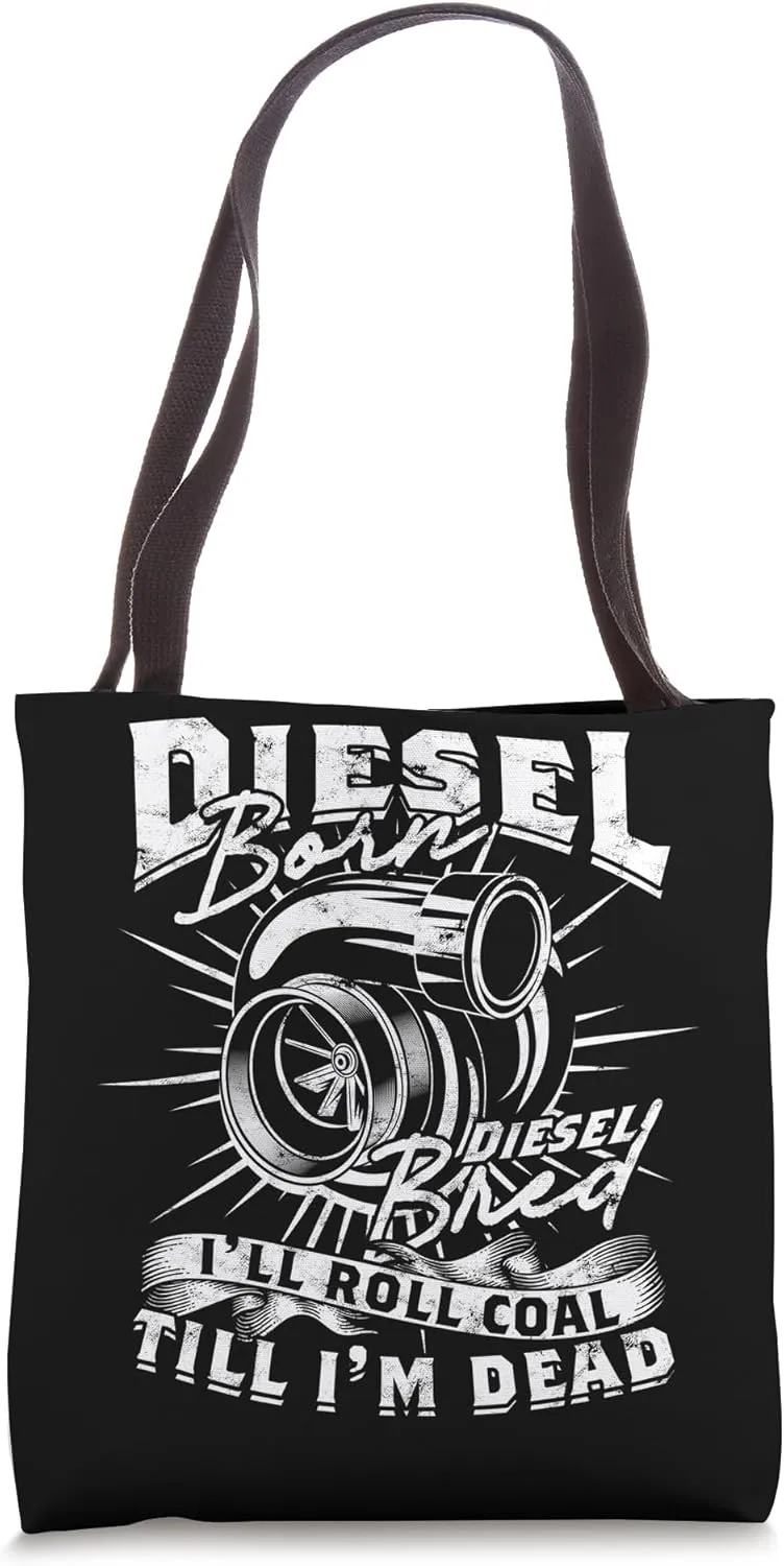 Diesel Rolling Coal Diesel Truck USA Turbo Diesel Roll Coal Tote Bag