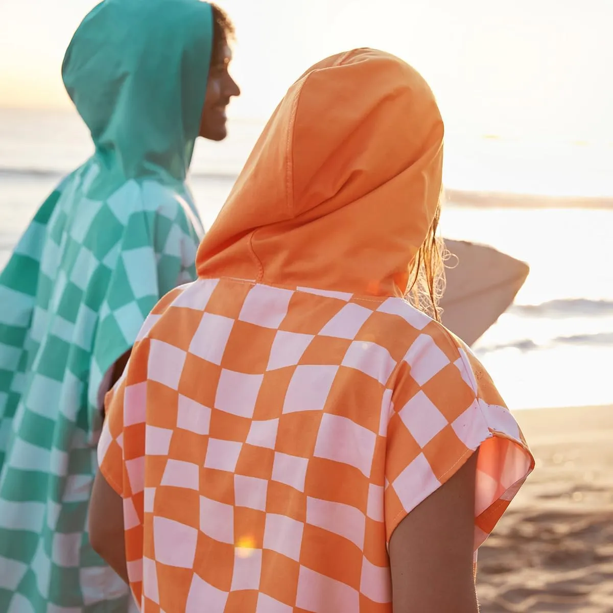 Dock & Bay Adult Poncho - Hooded Towel with Deep Pockets, Changing Robe - Quick Dry - Compact, Lightweight - Includes Bag