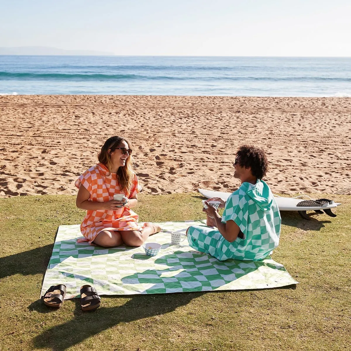 Dock & Bay Adult Poncho - Hooded Towel with Deep Pockets, Changing Robe - Quick Dry - Compact, Lightweight - Includes Bag