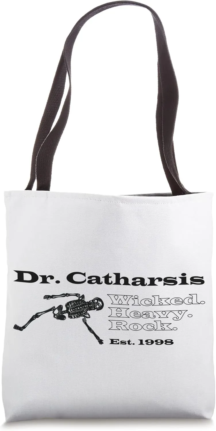 Dr. Catharsis WHR Est.1998 (black) Tote Bag