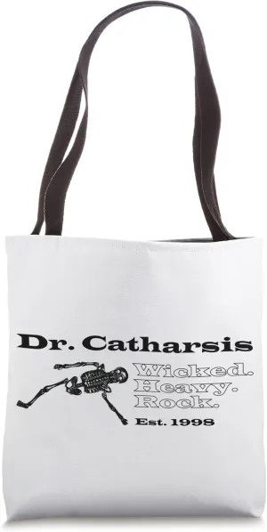 Dr. Catharsis WHR Est.1998 (black) Tote Bag