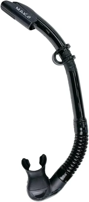 Dry Tech Purge Snorkel for Freedivers and Scuba Divers | Easy to Clear | Includes Splash Guard, Purge Valve, and Flex Tube