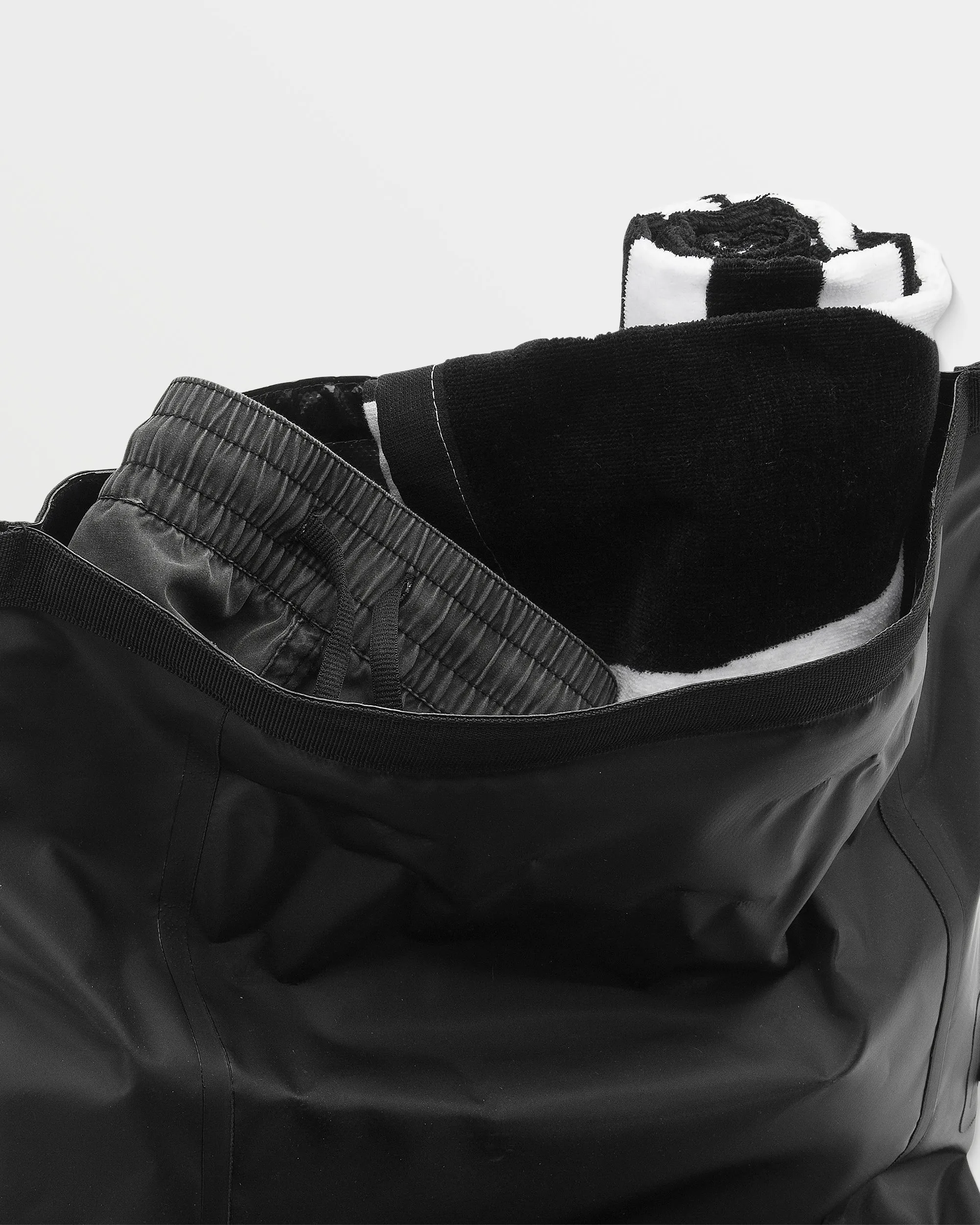 Drystone Wet/Dry Roll Top Rucksack - BLACK