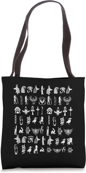 Egypt Hieroglyph Egyptian Tote Bag