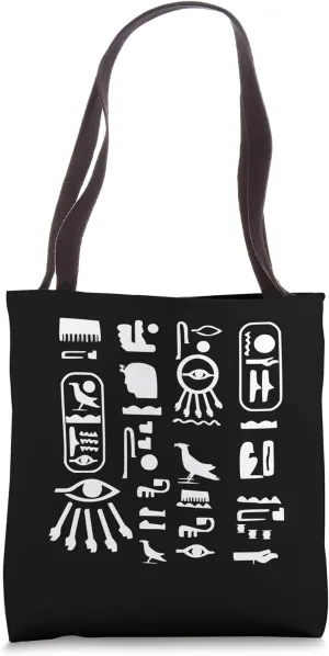 Egypt hieroglyph Tote Bag