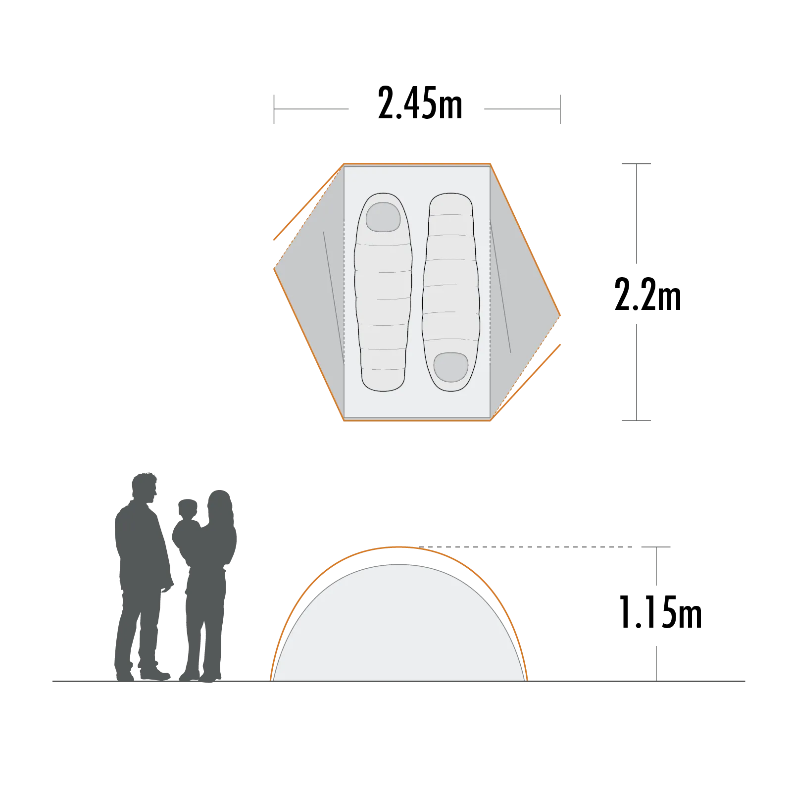 EPE Spartan 2 Hiking Tent