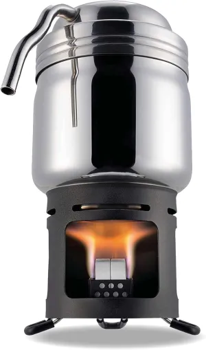 Esbit Stainless Steel Coffee Maker for Use with Solid Fuel Tablets