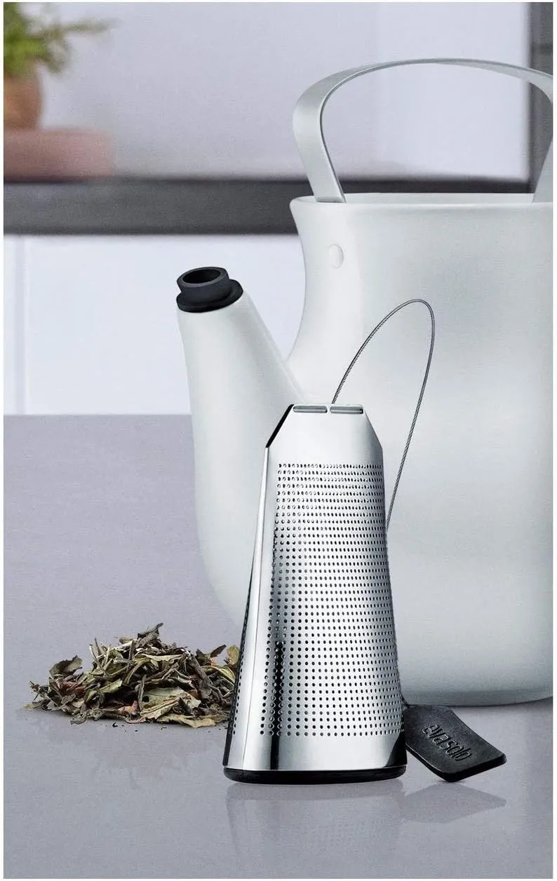 EVA SOLO | Tea Bag | Stainless Steel Tea Infuser | Dishwasher-safe | Reusable Loose Leaf Tea Strainer | Danish Design, Functionality & Quality