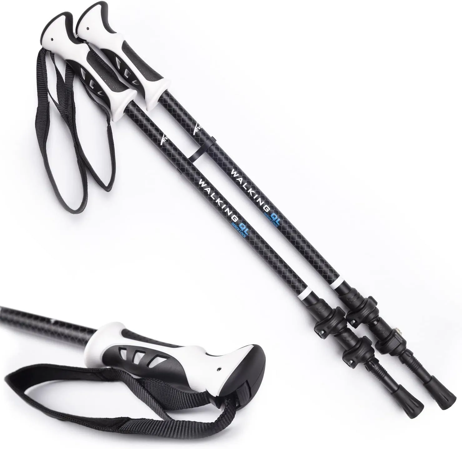 Evolite Walking Quick-Lock Trekking Poles (Pair)