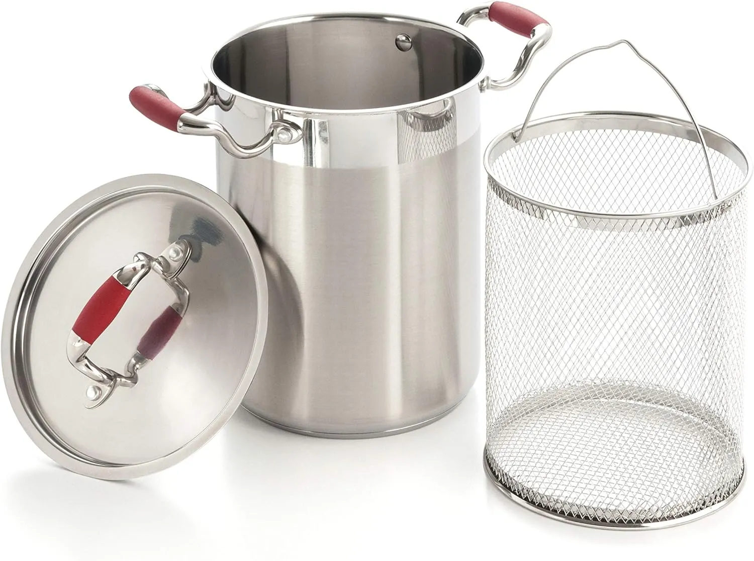 ExcelSteel Stainless Steel Vegetable Cooker, 4-1/4 Quantity, Pot